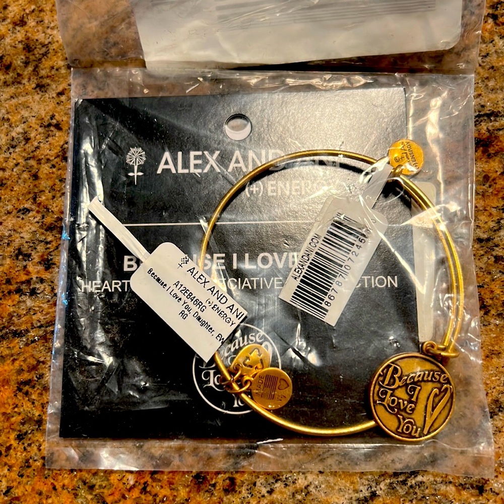 Alex and Ani Because I love You Bangle